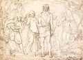 Cymon e Ifigenia prerrafaelita John Everett Millais